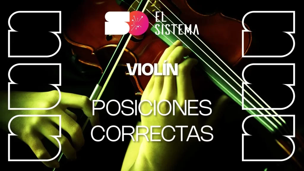 Posiciones correctas para tocar violín