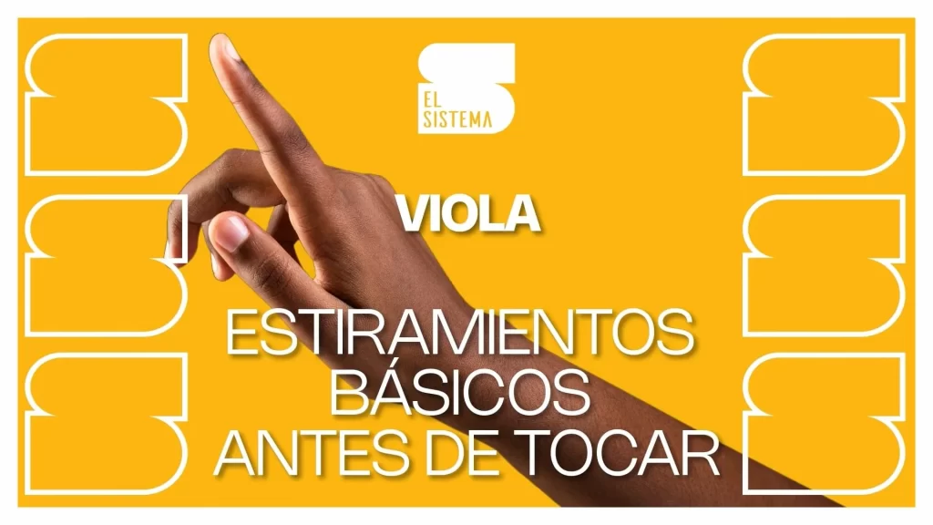 Estiramientos antes de tocar viola