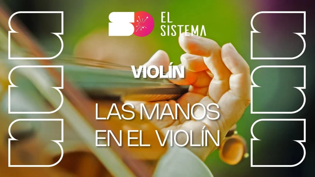 Las manos en el violín